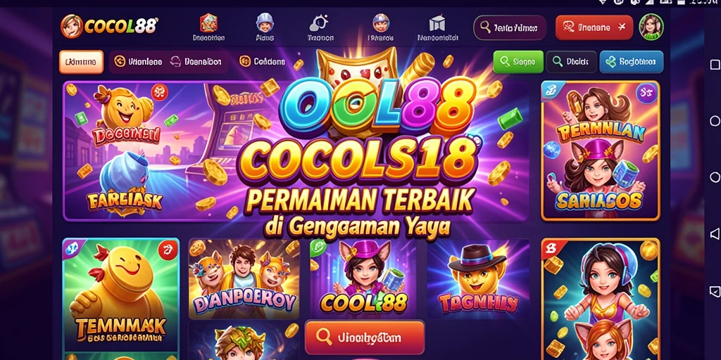 Screenshot gameplay COCOL88 yang menunjukkan putaran slot yang seru.