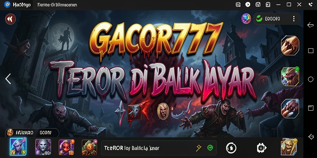 Screenshot GACOR777 menampilkan suasana mencekam dan gameplay yang menakutkan.