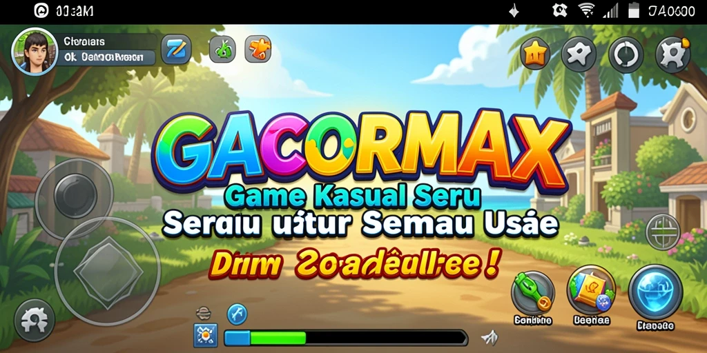Tampilan gameplay seru dan interaktif dari GACORMAX.