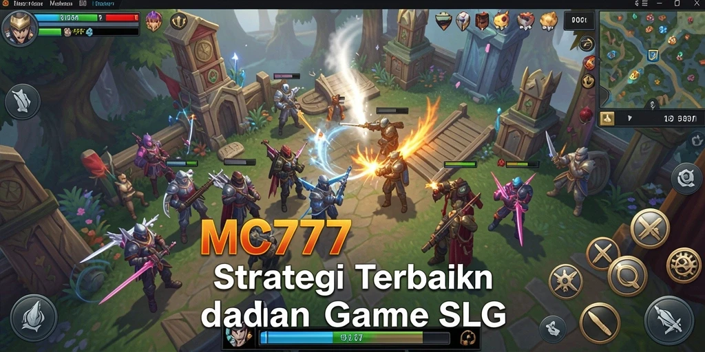 Screenshot gameplay MC777 yang menunjukkan pertempuran antar pemain yang mendebarkan.
