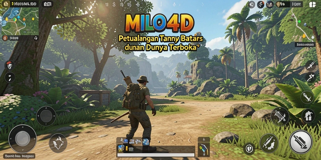 Tampilan gameplay menakjubkan dari dunia terbuka MILO4D.
