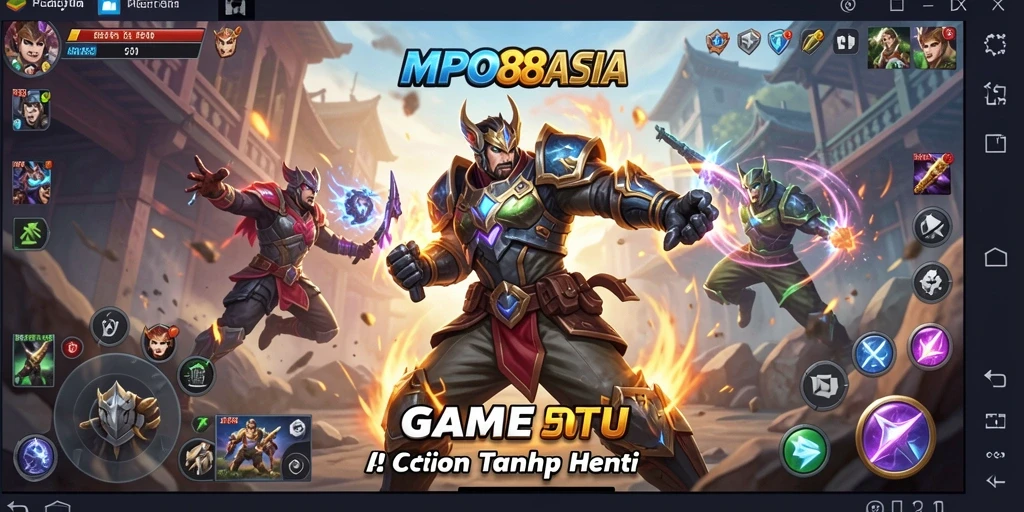Gameplay seru MPO88ASIA dengan aksi bertarung yang intens.