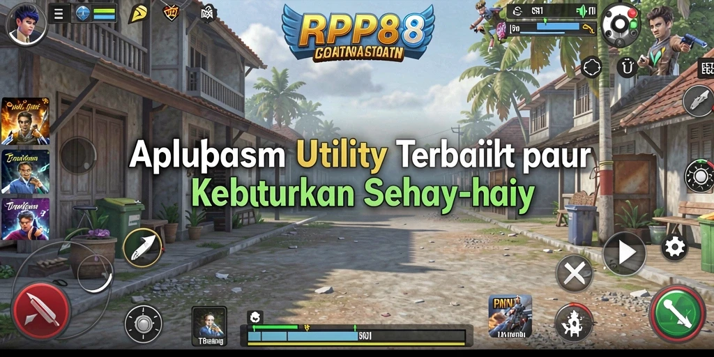Screenshot utama RP8 menunjukkan tampilan antarmuka yang intuitif dan fungsional.