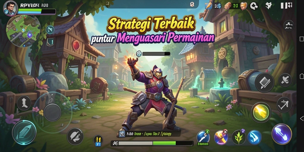 Screenshot utama RPVIP4 menampilkan aksi strategis yang mendebarkan.