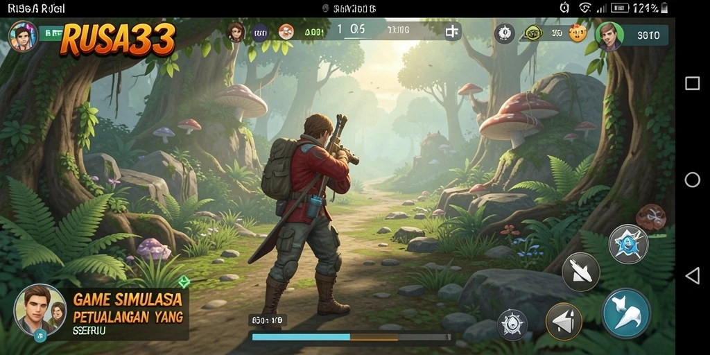 Tampilan gameplay menarik dari RUSA33 dengan misi seru.