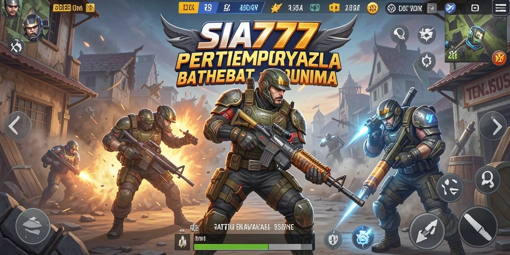 Gameplay menarik di SIA777 dengan aksi Battle Royale yang intens.