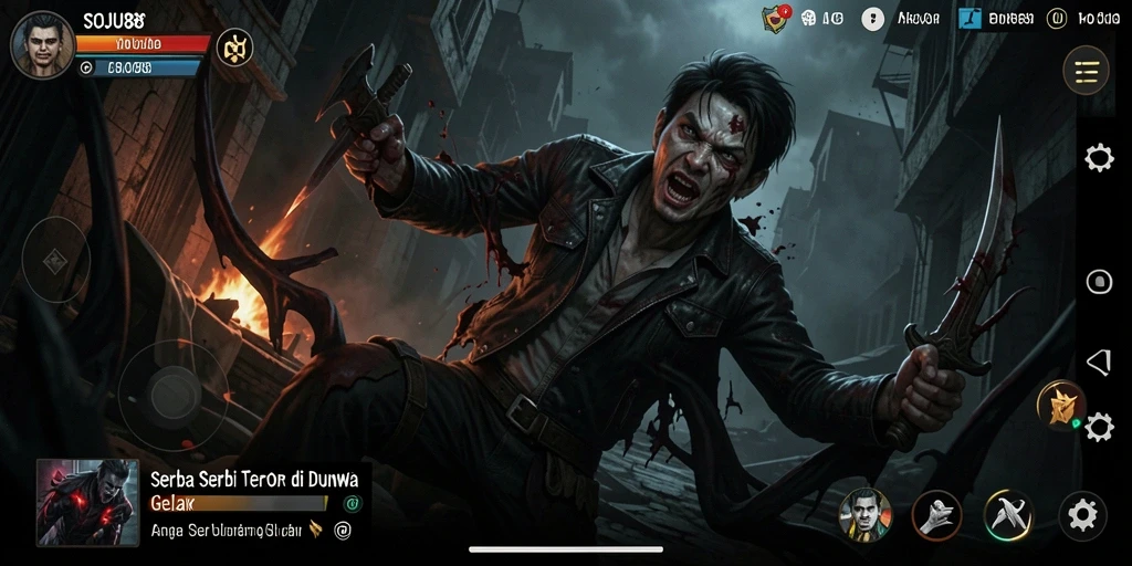 Gameplay seram yang menciptakan suasana mencekam dan menegangkan.