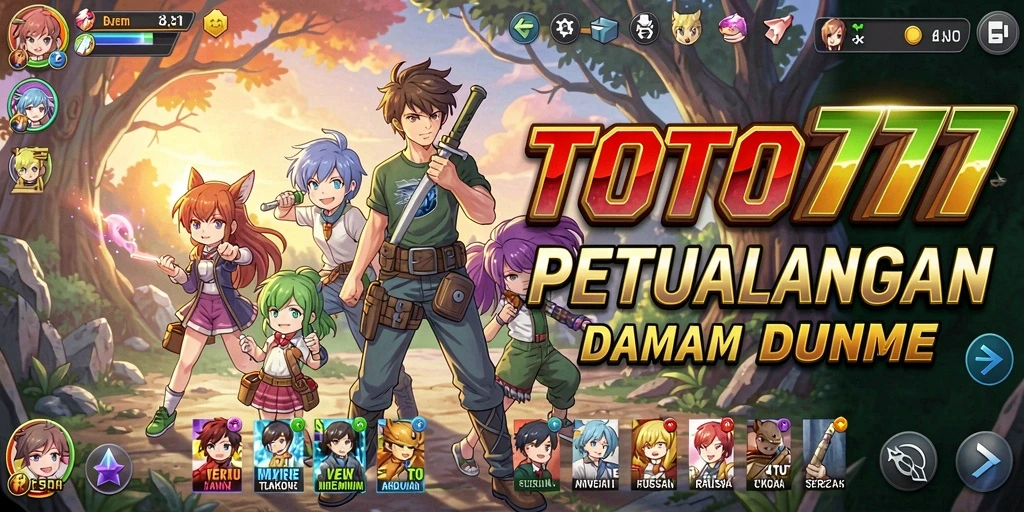 Gambaran gameplay seru dalam TOTO777 dengan karakter anime yang menakjubkan.